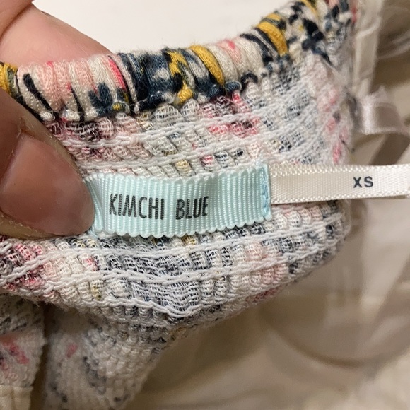 Floral Peplum Top Size Xs - Picture 3 of 7